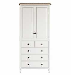 Шкаф двухстворчатый "Odri" с 5 ящиками