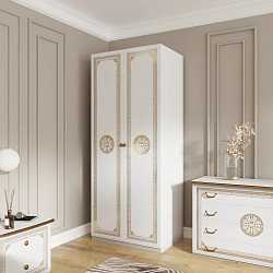 Шкаф двухдверный Грация, золото