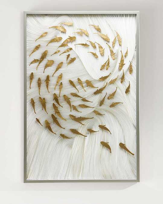 купить интерьерное панно "shoal"