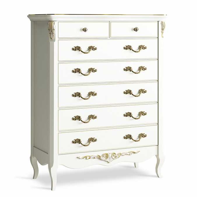 Комод Atelier gold 7 ящиков