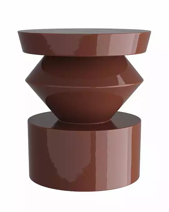 купить темно-красный приставной столик "сигет"