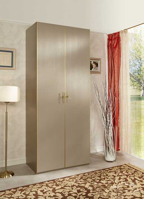 Шкаф 2-дверный Palmari с алюминиевым профилем P5610