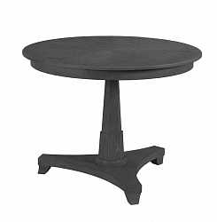 Черный обеденный стол из дуба "Парма"