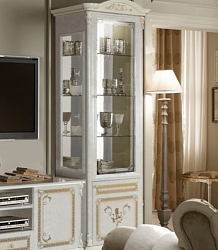 Витрина однодверная Роза-Талия, бежевый