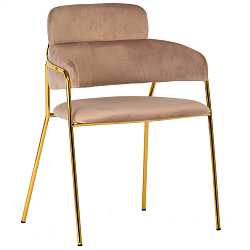 Стул Napoli бежевый gold