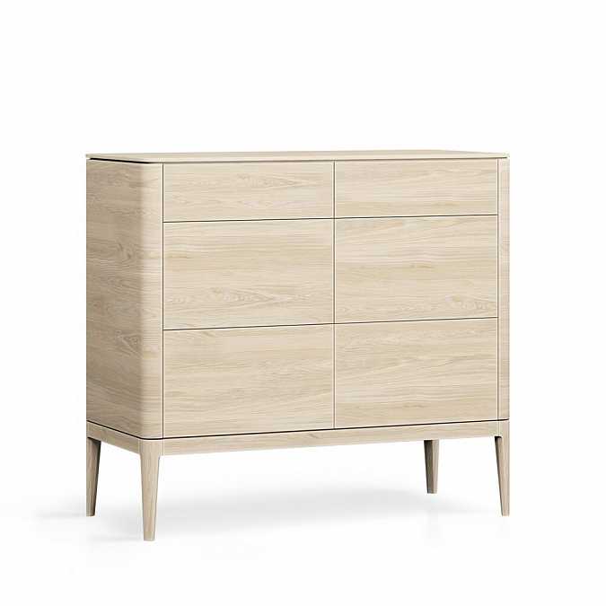 Комод малый Natura 6 ящиков