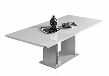 Стол обеденный Lisa White раздвижной 180/225