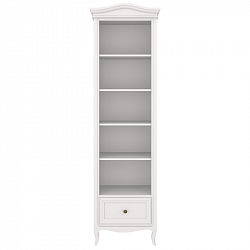 Стеллаж узкий Majessa White