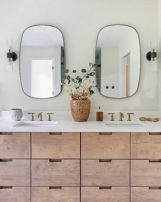 купить черное настенное зеркало "вейл"