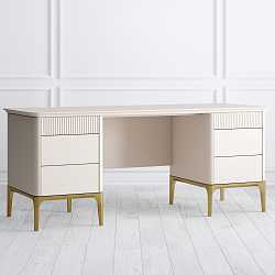 Стол письменный Primo gold с двумя тумбами