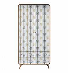 Шкаф "Ellipse" двустворчатый, print 2