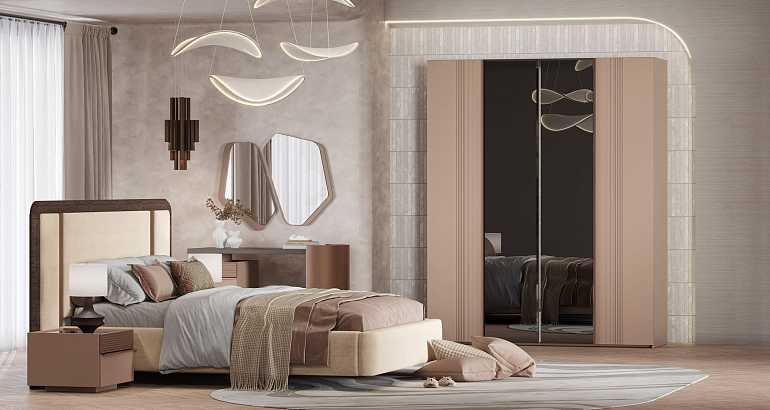 Спальный гарнитур "Виктория" макиато 4 ст.