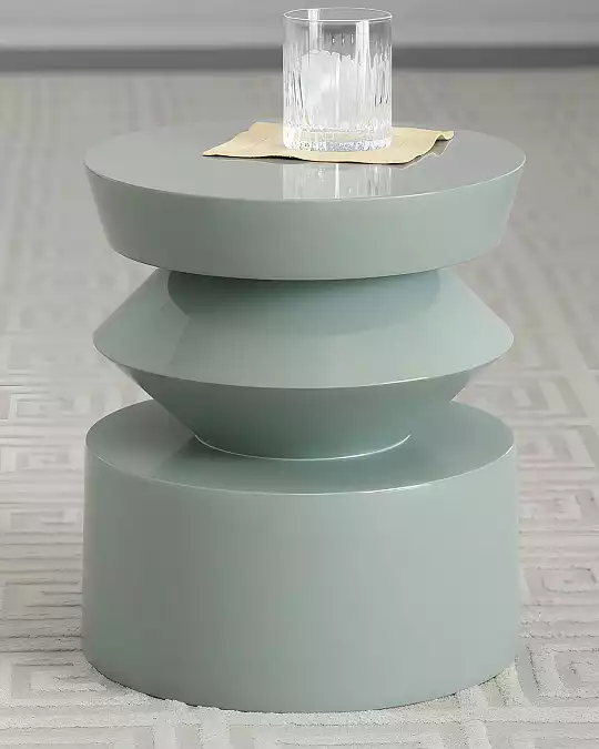 купить светло-синий приставной столик "сигет"