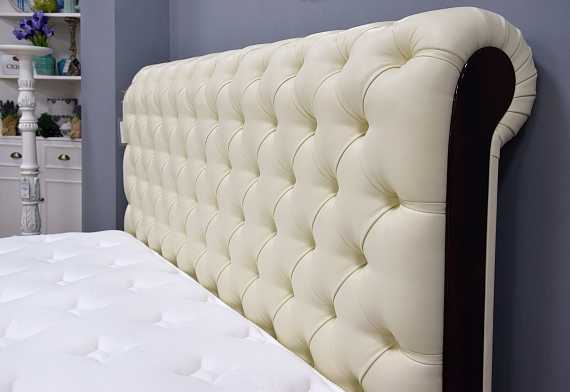 Кровать Albina Imbaya Lux 160*200, экокожа art-vision 125