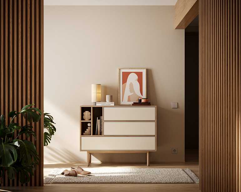 купить комод alice с тремя ящиками