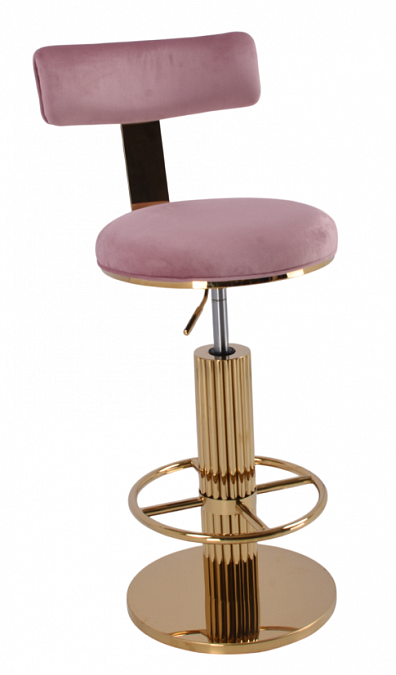 Стул барный Вивиан, пыльная роза