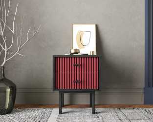 Тумба прикроватная Emerson EM16 red