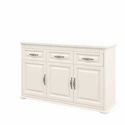 Комод Марсель крем 3-дверный