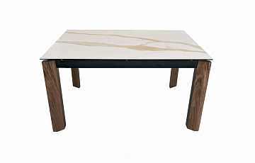 Стол обеденный раскладной Палермо, белый