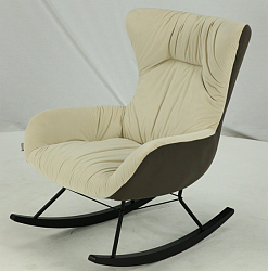 Кресло-качалка DX-1943-1 MK-6933-BG