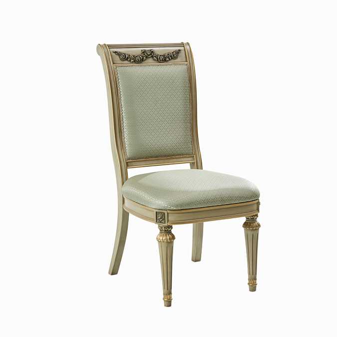 купить стул обеденный astoria olive 8305s0201 голубой орнамент