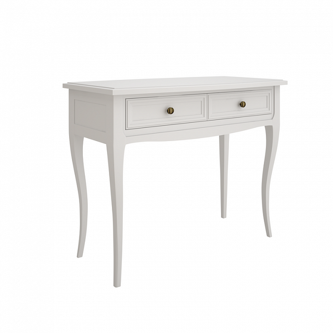 Консоль Majessa White 2 ящика