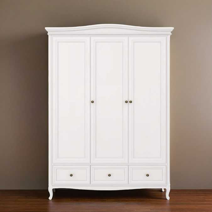 Шкаф 3-дверный Majessa White
