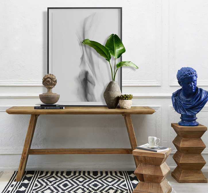 Консоль Wooden Vintage Loft AH681