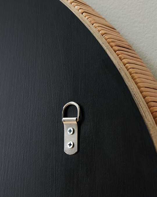 купить зеркало в раме из ротанга "леола"