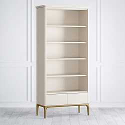 Стеллаж Primo gold узкий с 2 ящиками