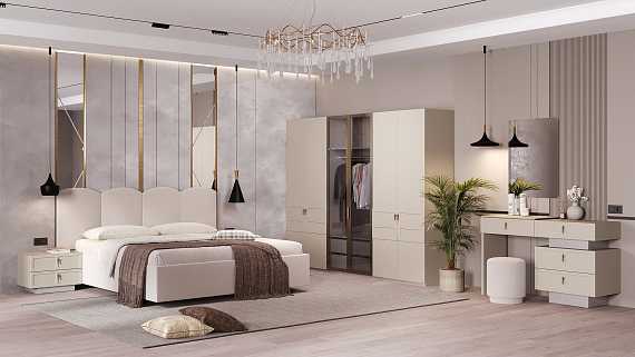 Кровать двуспальная "Лион"