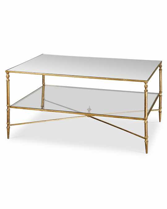 купить золотой журнальный столик "хьюго"