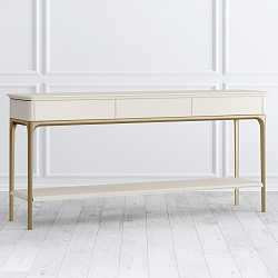 Консоль с полкой Primo gold