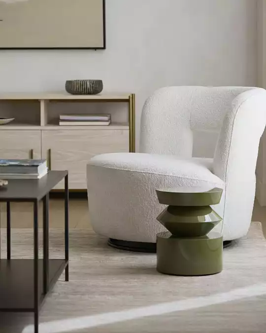 купить светло-зелёный приставной столик "сигет"