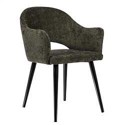 Стул Bruno зеленый шенилл