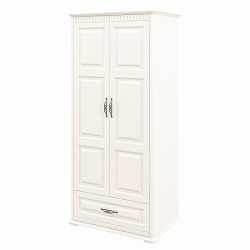 Шкаф для одежды Марсель крем 2-дверный