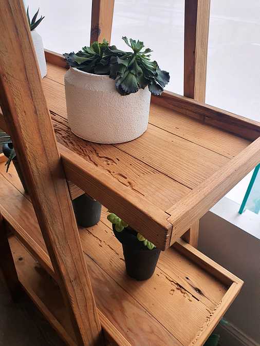 СТЕЛЛАЖ Wooden Vintage Loft Y607