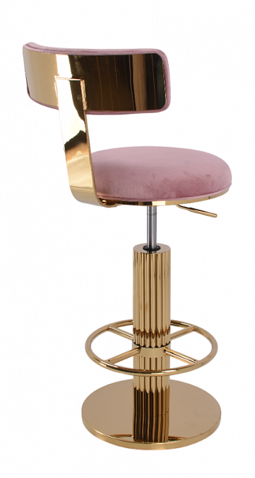 Стул барный Вивиан, пыльная роза