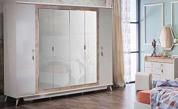 Шкаф шестидверный Monreal