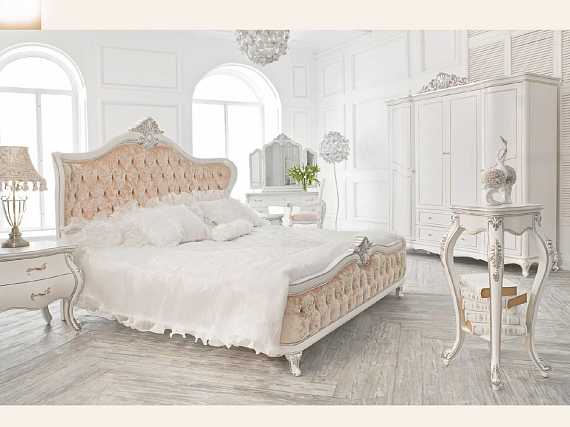 кровать с мягким изголовьем джордани 180*200