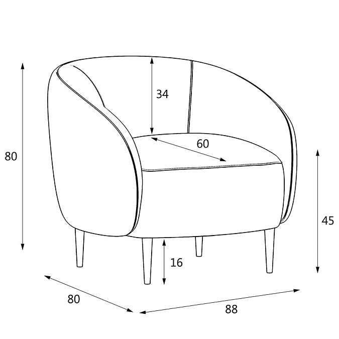 Кресло Primo M22