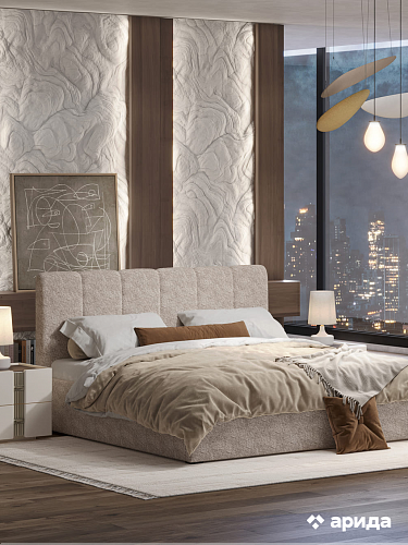 Кровать "Леонардо" с малым изголовьем 180*200