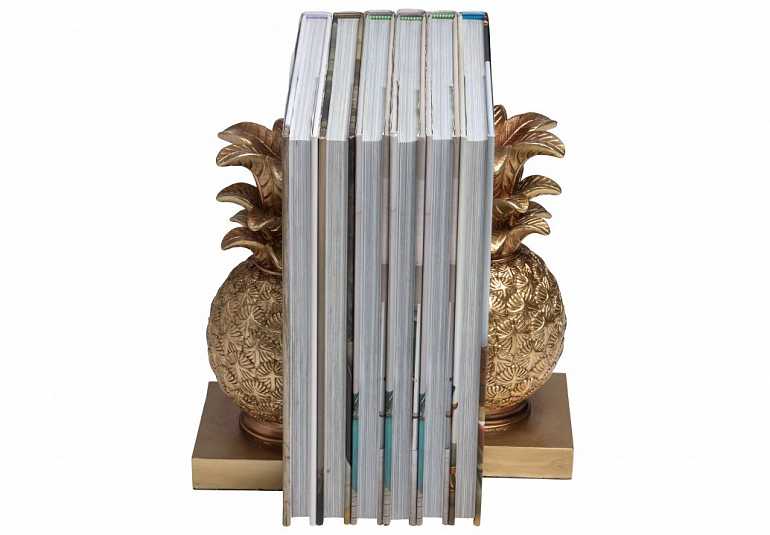 подставка-держатель для книг "ананас", набор из 2 штук, da7076