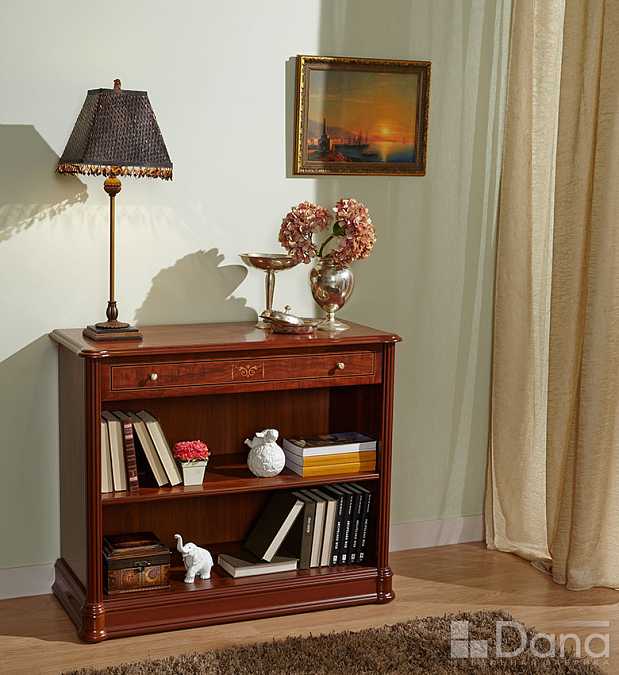 Шкаф книжный Атланта Pecan №786