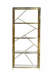 Стеллаж с прозрачным стеклом GY-SH8711GOLD
