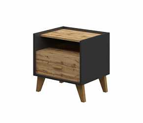 Тумба прикроватная Сканди Графит