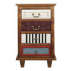 Тумба прикроватная вертикальная Gouache Birch (темный)