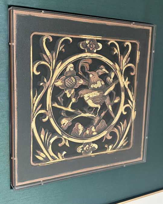 купить панно с резьбой по дереву “катай”