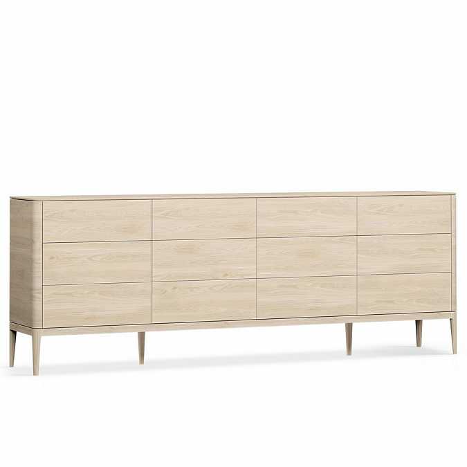 Комод широкий Natura 12 ящиков