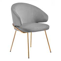 Стул-полукресло Emil серый